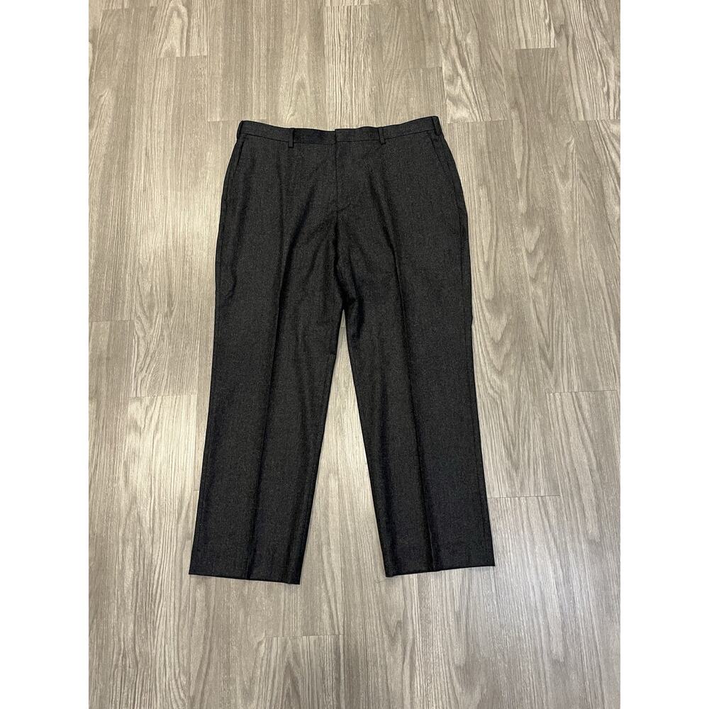 J.Crew Crosby Pants Mens 38x30 Gray Flannel Vitale Barberis Canonico Super 120s
